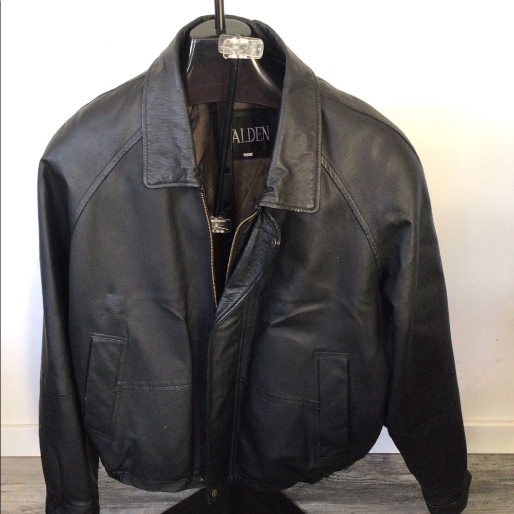Walwin😎100% leather  jacket men’s heavy 😎😎😎